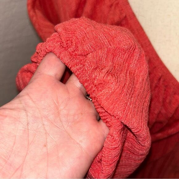 Zara Textured Balloon Puff Sleeve Top - Picture 2 of 11